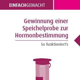 Gewinnung einer Speichelprobe (Hormonbestimmung)